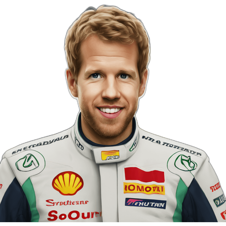 Sebastian Vettel emoji