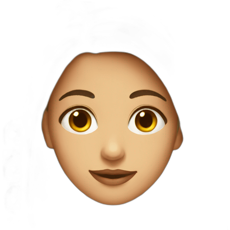 female face sizes emoji