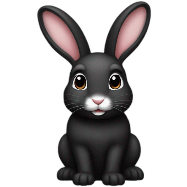 bunny Black emoji