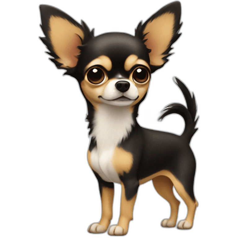 Chihuahua long fur emoji