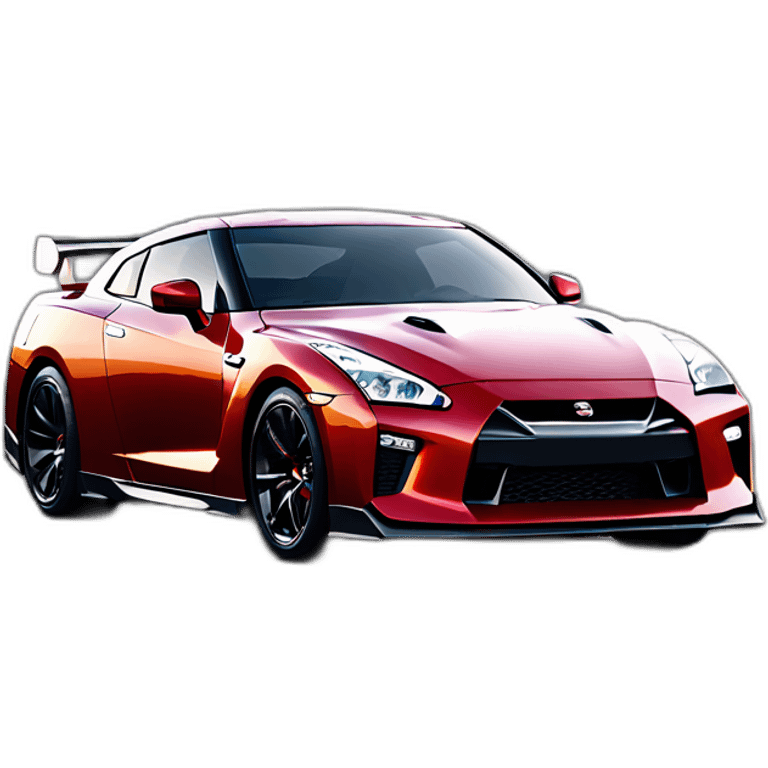 nissan gtr35 mixed with toyota supra mk4 emoji