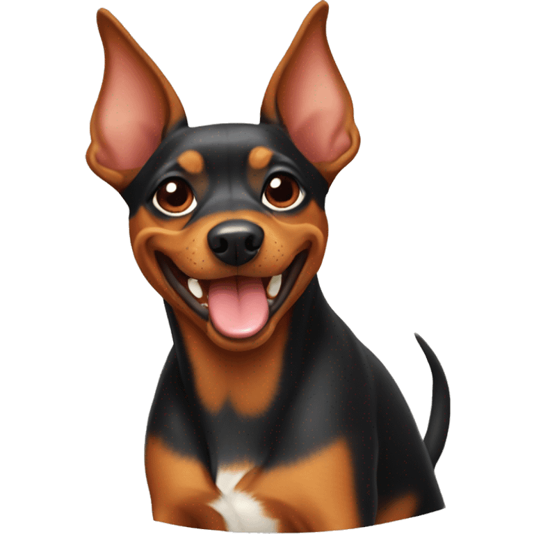 happy pinscher emoji