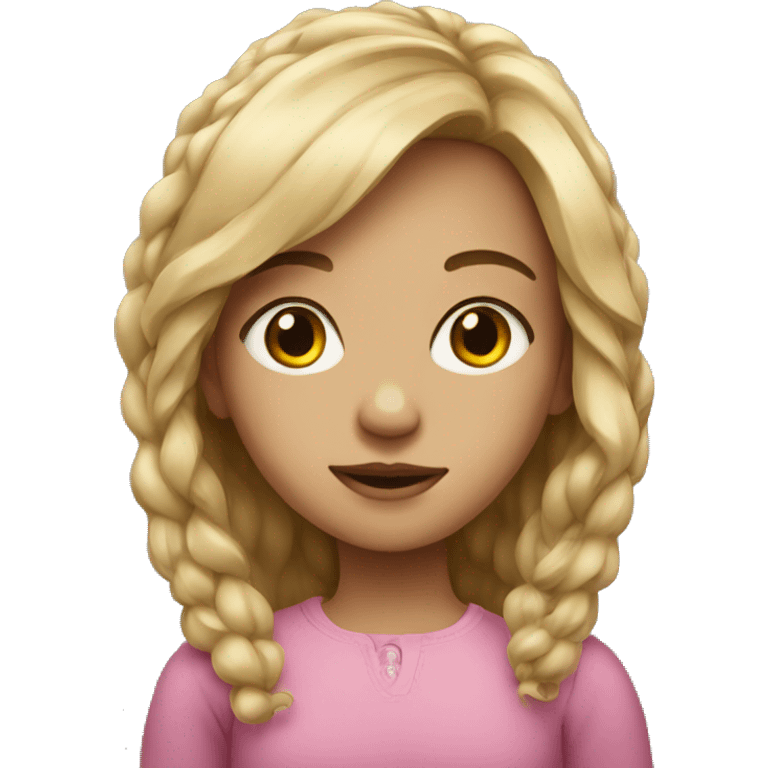 realistic portrait of girl emoji