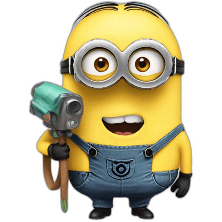 Minion con boina emoji