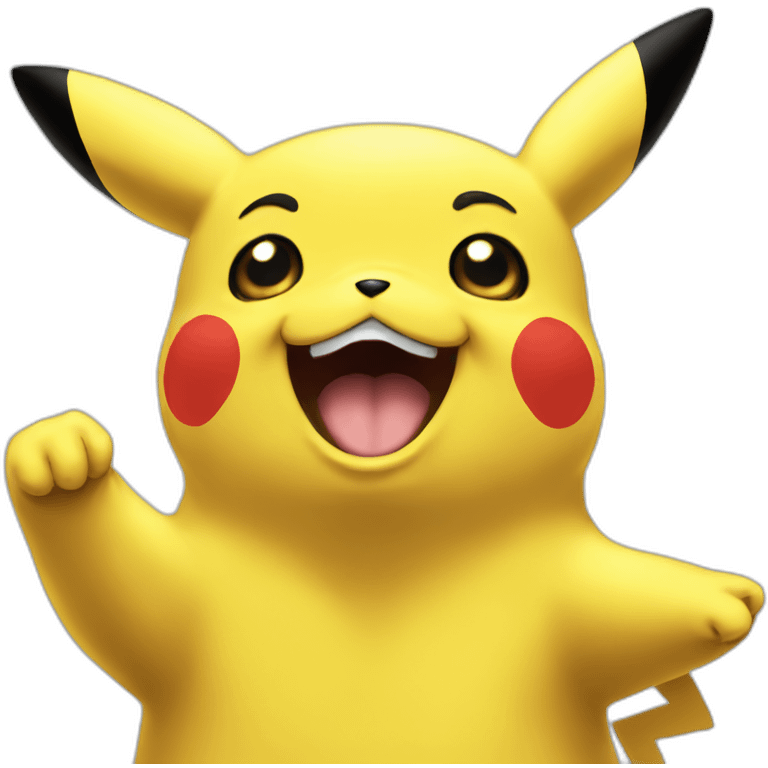 pikachu sapping emoji