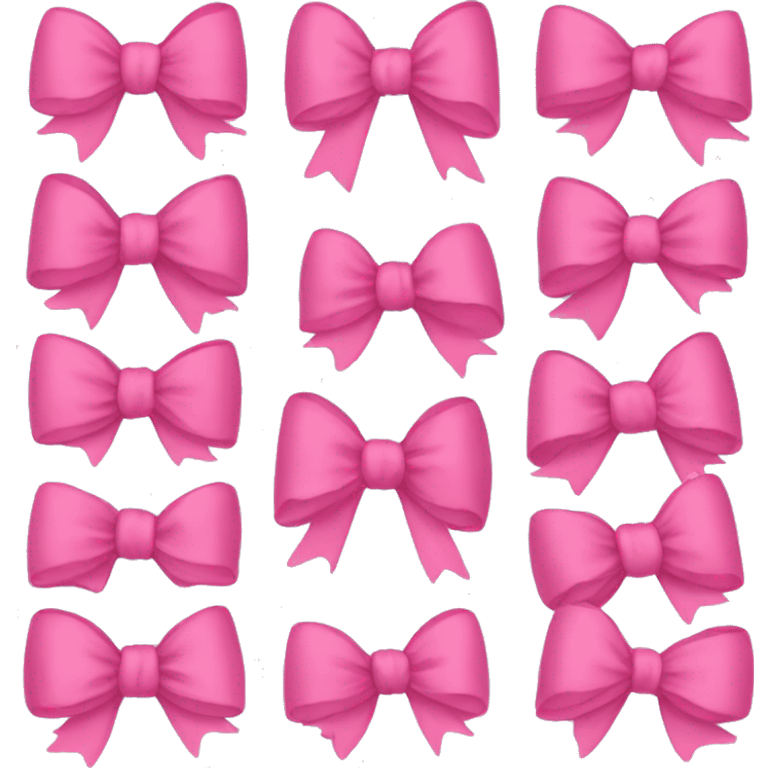 pink bows  emoji