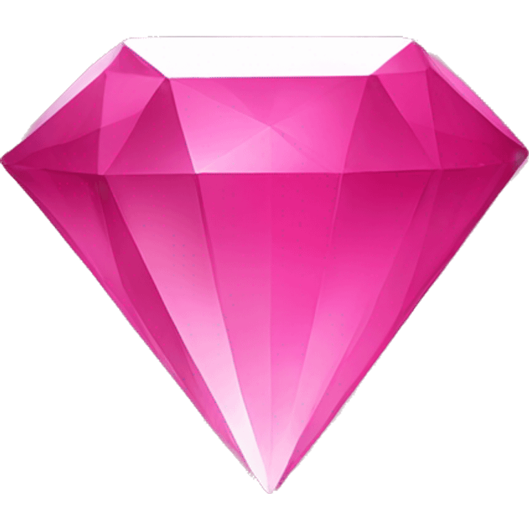 small hot pink diamond shape emoji