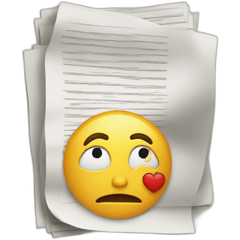 medical article paper emoji