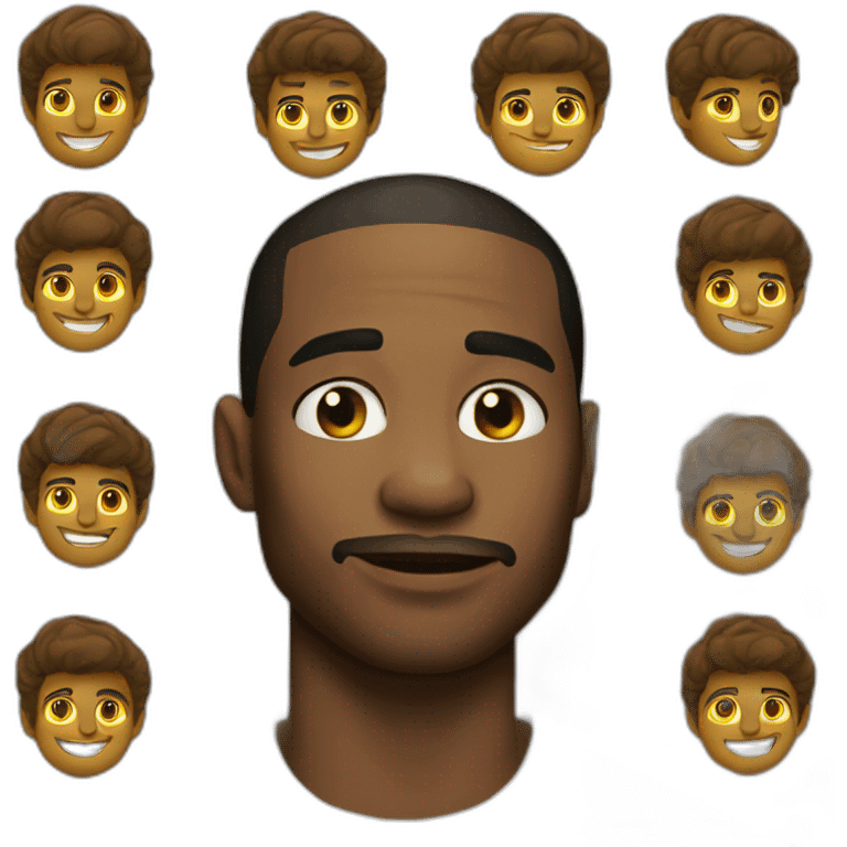 handsome nigga emoji