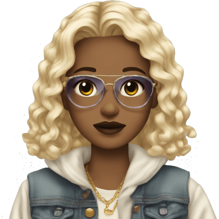 Fashion girl aesthetic  emoji