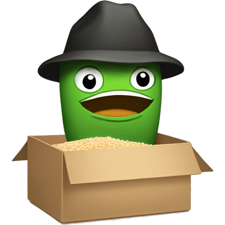 Pepes rice box emoji