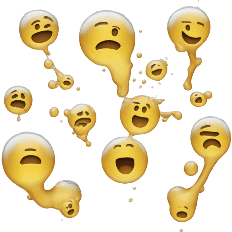 D’éjection liquide  emoji