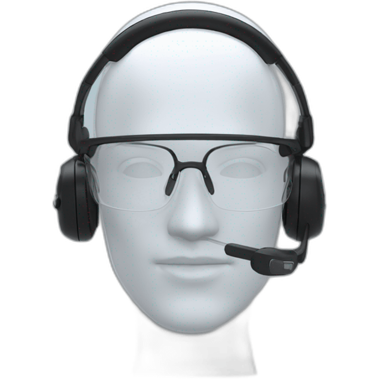 Apple vision pro MR headset ( glass AR )  emoji