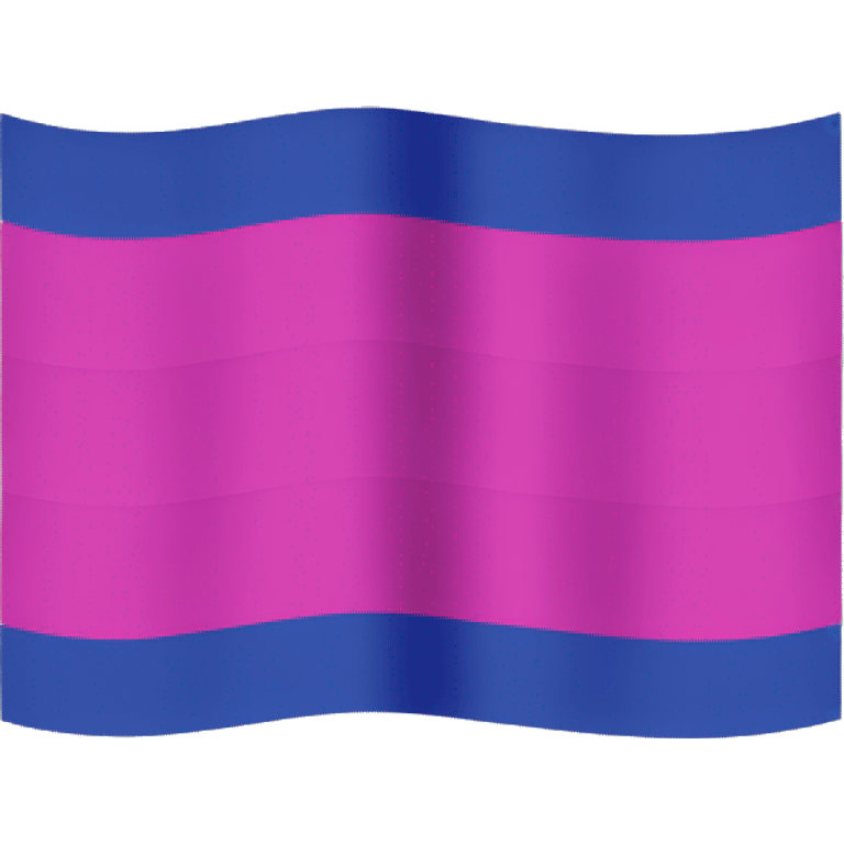 Bi sexual flag emoji