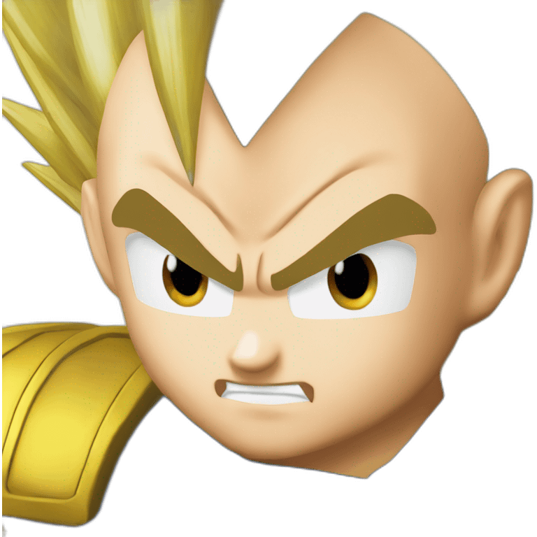 vegeta blond beard emoji