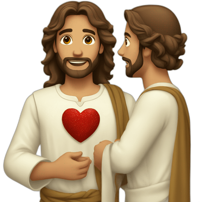 Amoureux de jesus emoji