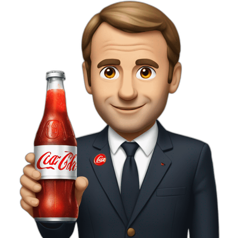 Macron coke emoji