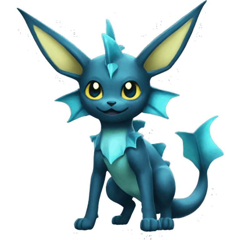 Vaporeon-Umbreon full body emoji