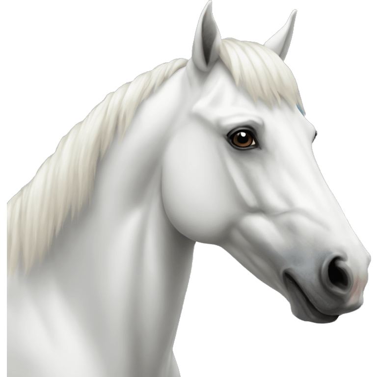 white horse emoji