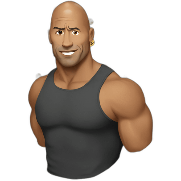 The rock emoji