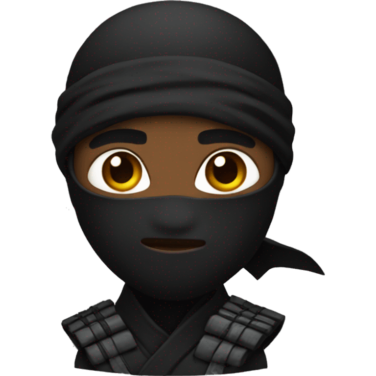 black ninja emoji