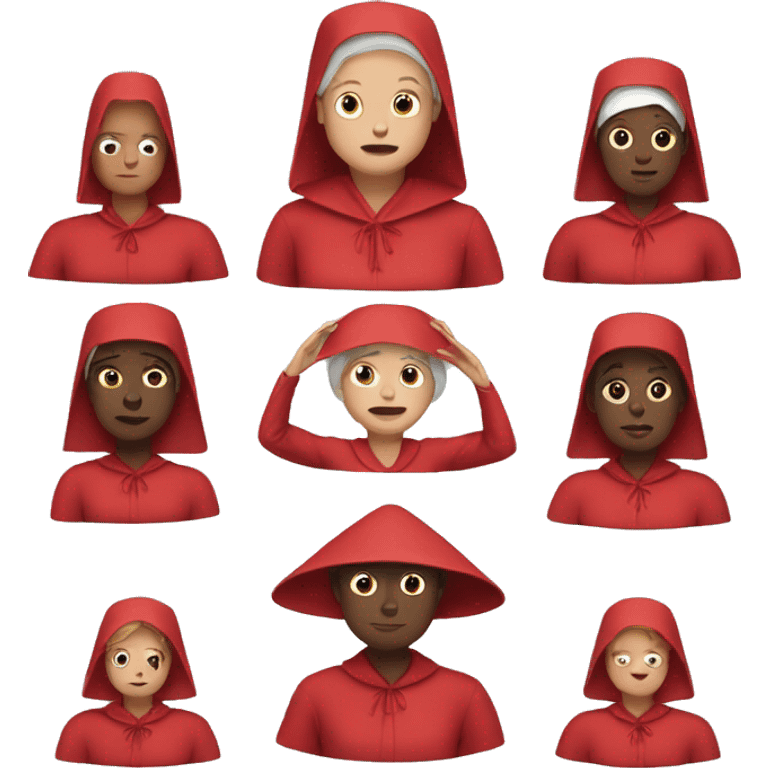 Handmaids tale only head emoji