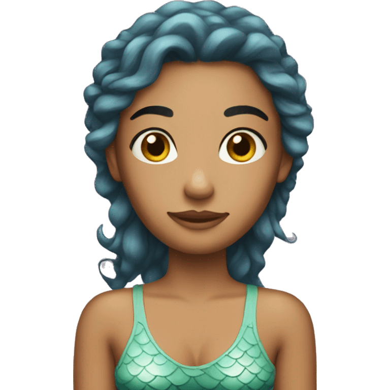 mermaid with tanktop emoji