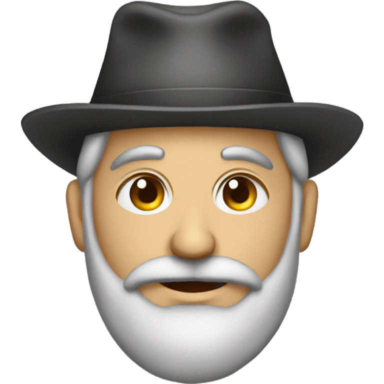 Jewish man wearing a kipa emoji