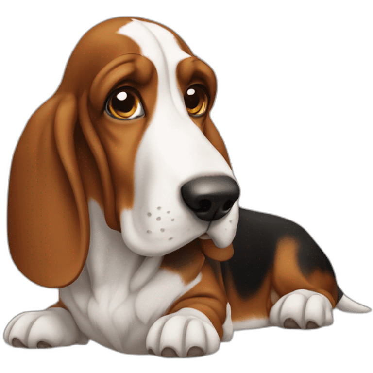 Basset hound emoji