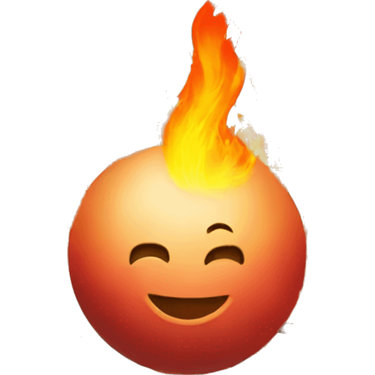 ball of fire flying through the air emoji