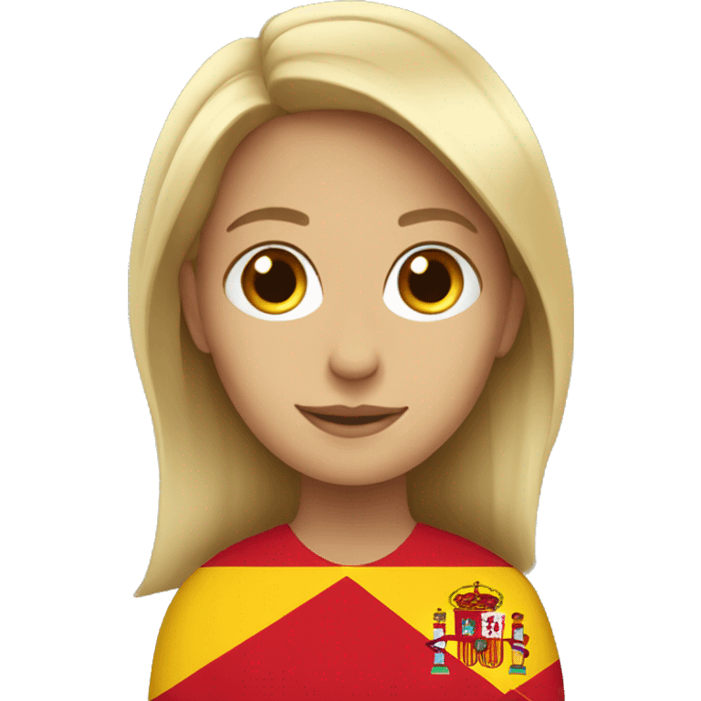 Spain flag colors on star emoji