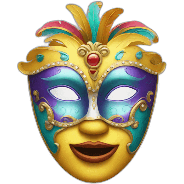 Carnival mask emoji