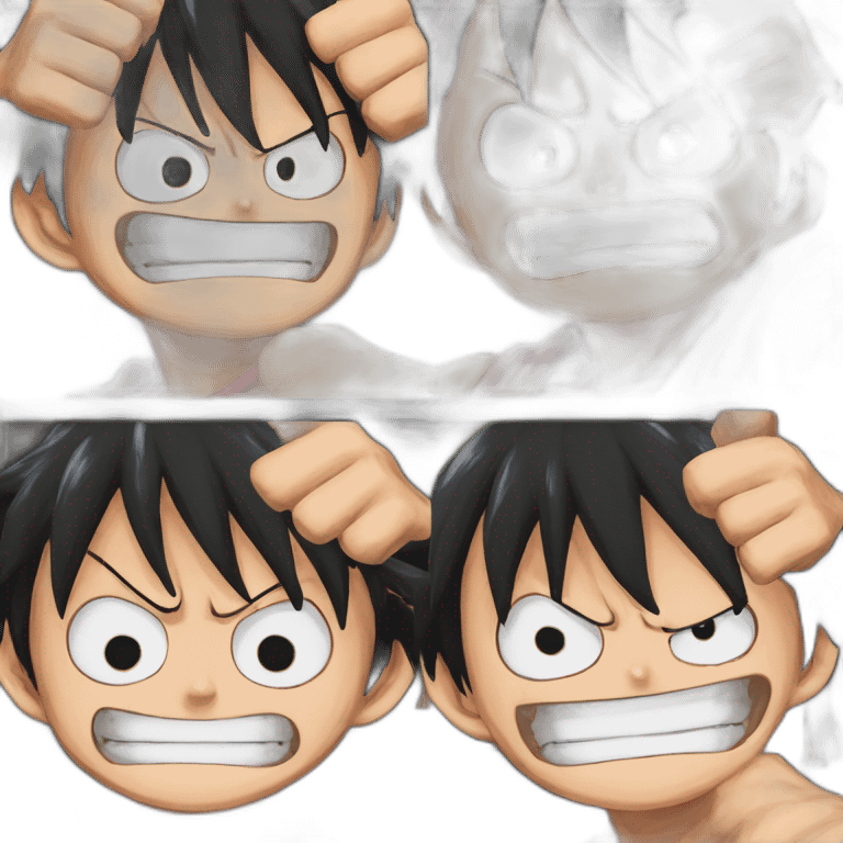 Monkey d luffy gear 5 emoji