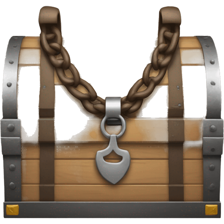 chest with horseshoe emoji