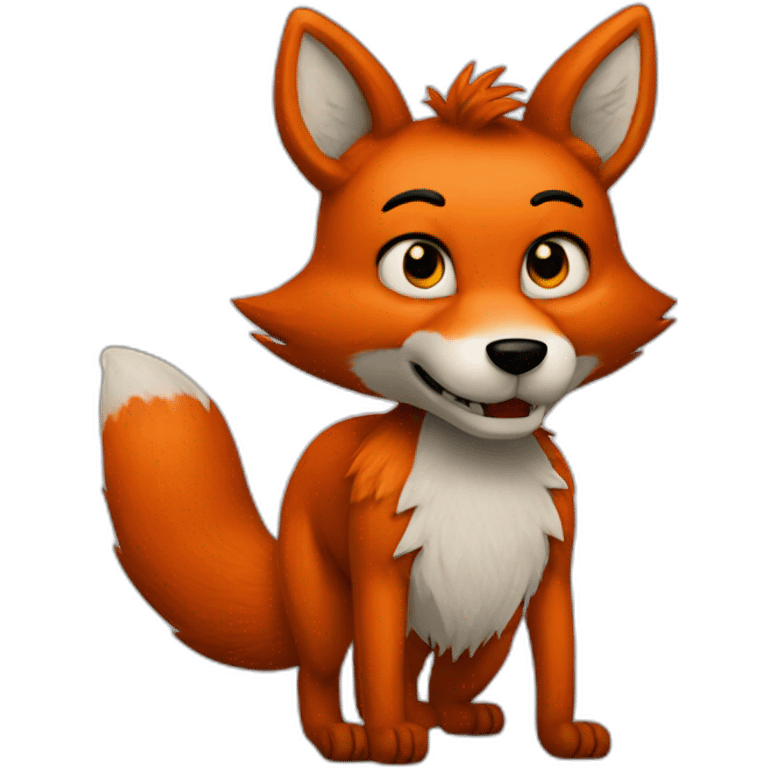 foxy from fnaf emoji