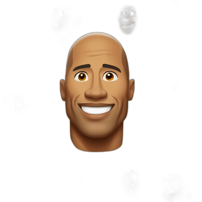 Dwayne The Rock Johnson emoji