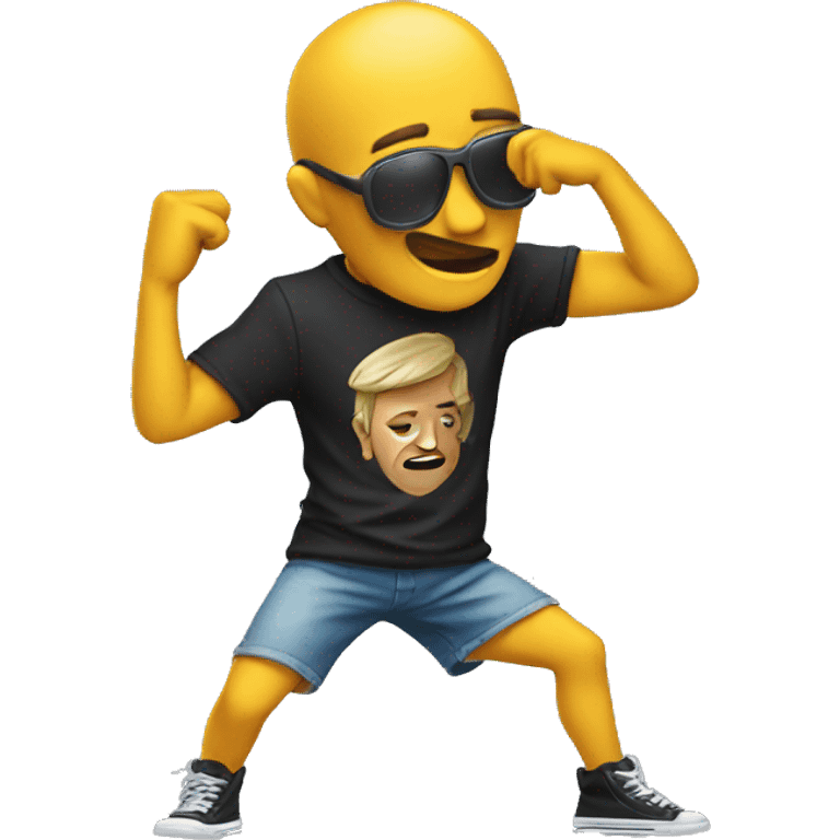 Dabbing emoji