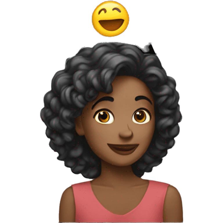 diana with macbook emoji