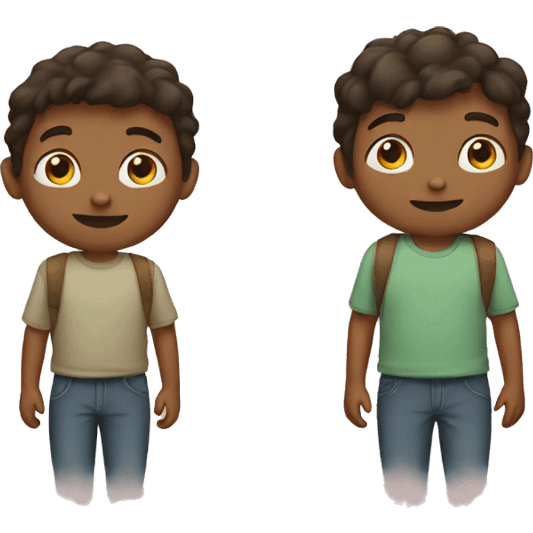 two boys  emoji