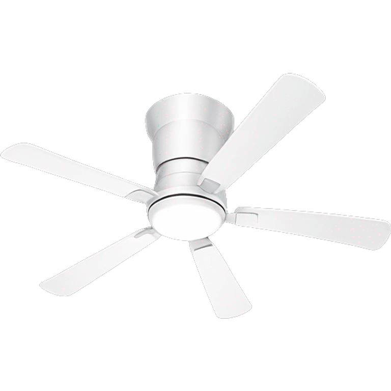 Ceiling fan with hat emoji