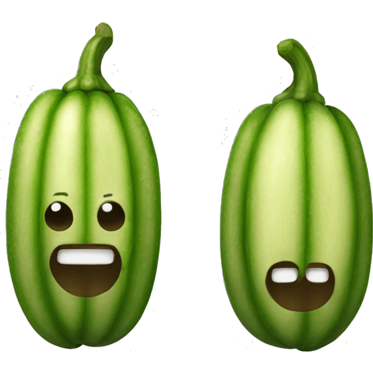 pepino molhado emoji