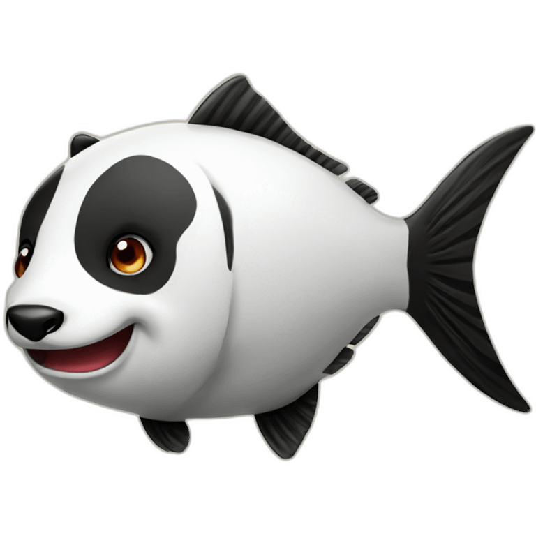 Panda poker fish emoji