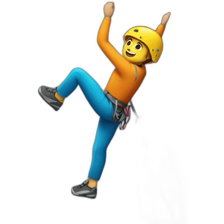 sports-climbing emoji