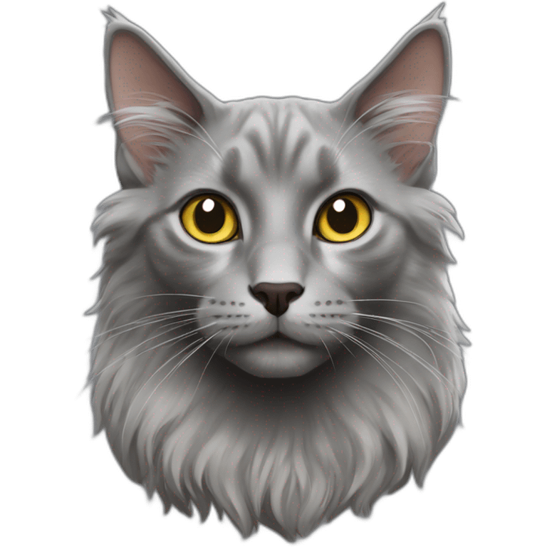 hungry nebelung cat emoji