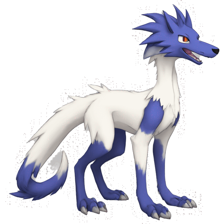 Lombax-Sergal-Quiana-Fakemon full body emoji