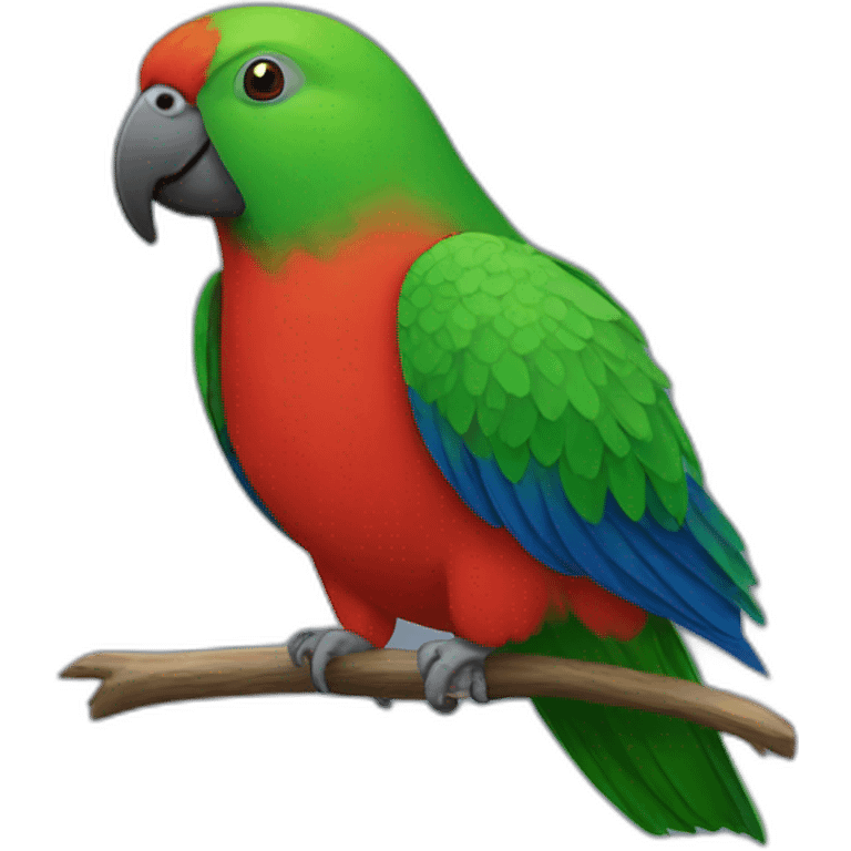 eclectus parrot emoji