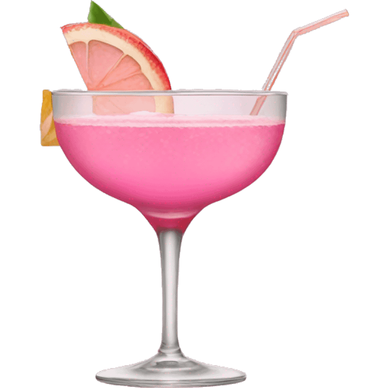 cocktail pink emoji