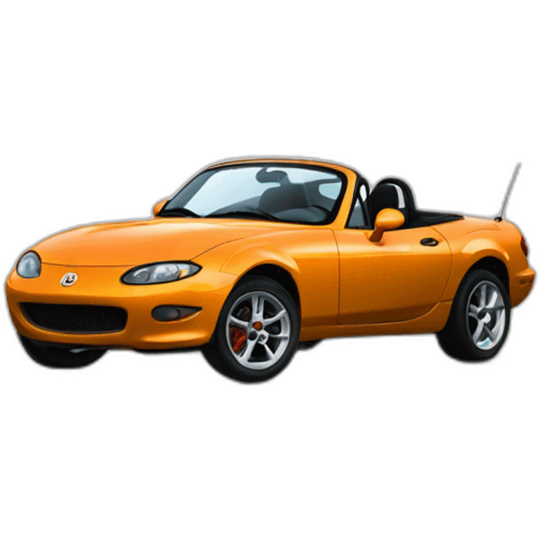 Miata mx5 na emoji