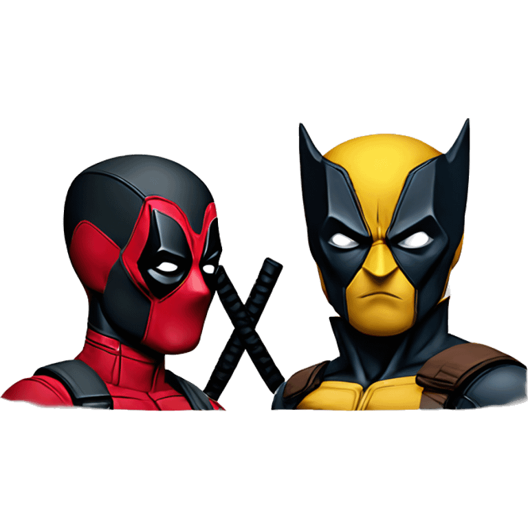 Deadpool and wolverine emoji