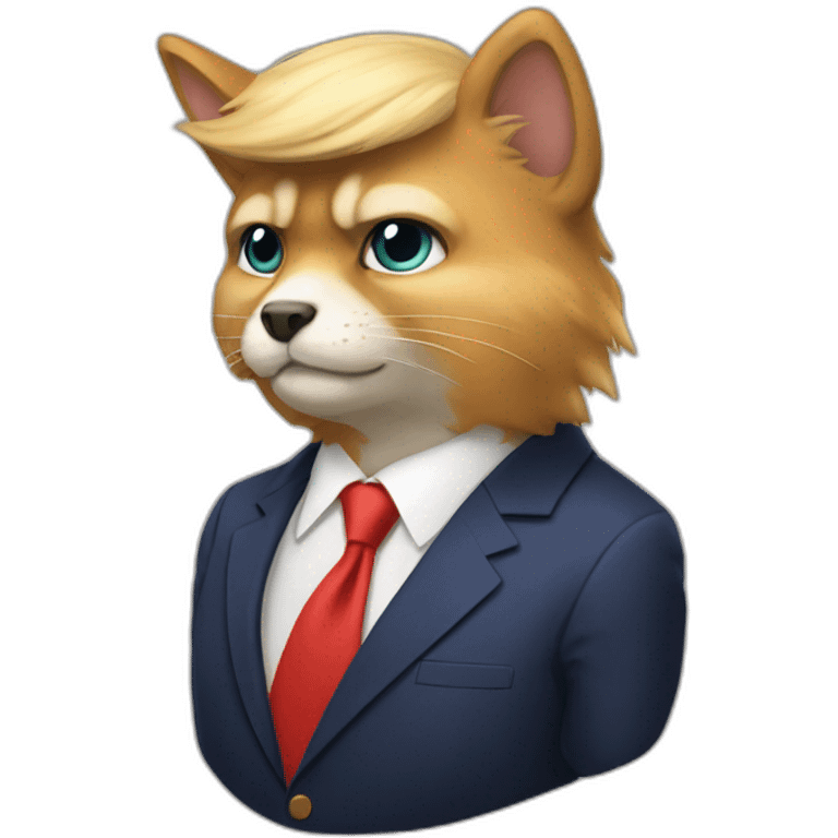 donald trump's fursona emoji